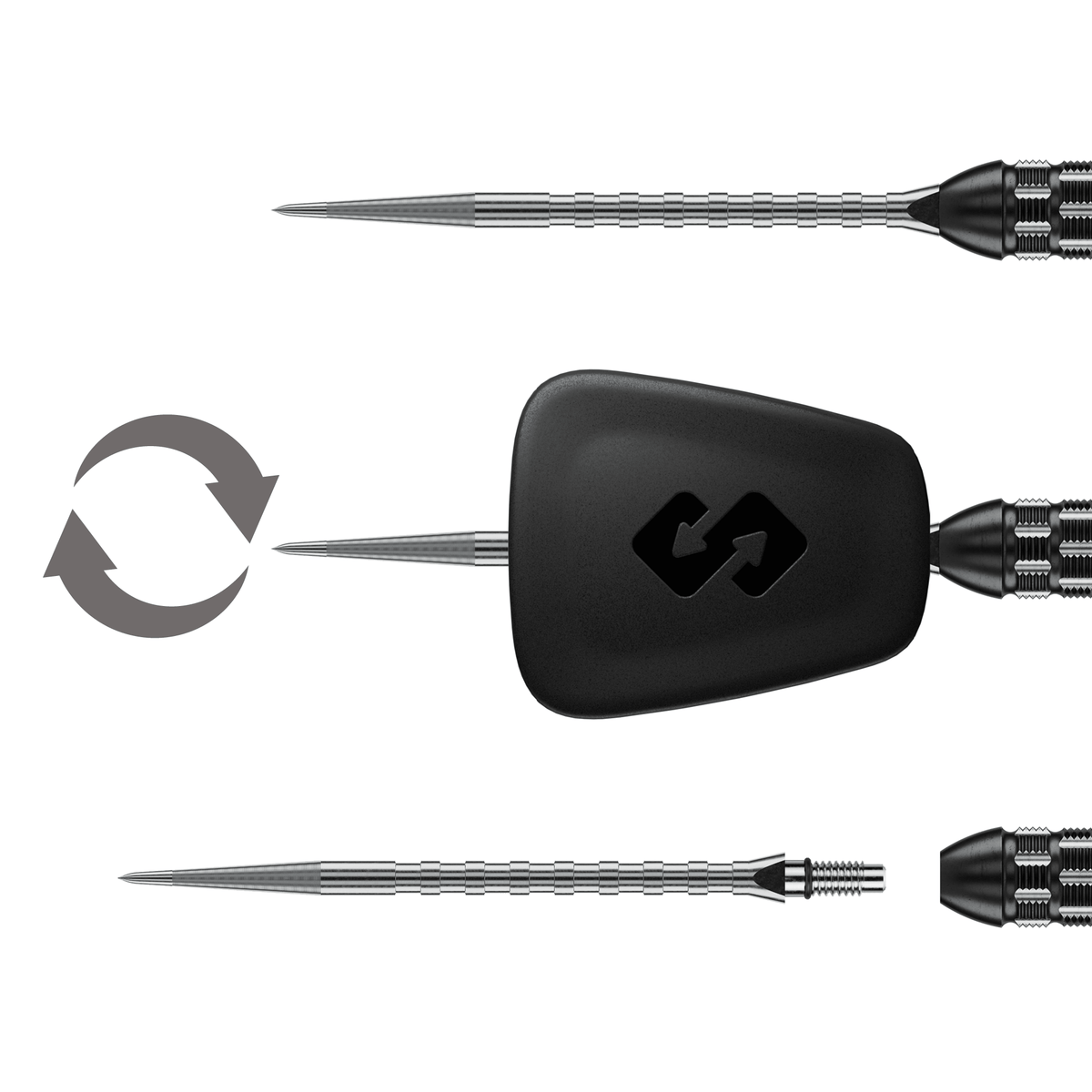 Winmau GVV TS-PRO Switch Point Steeldarts Details Switch Point Tool