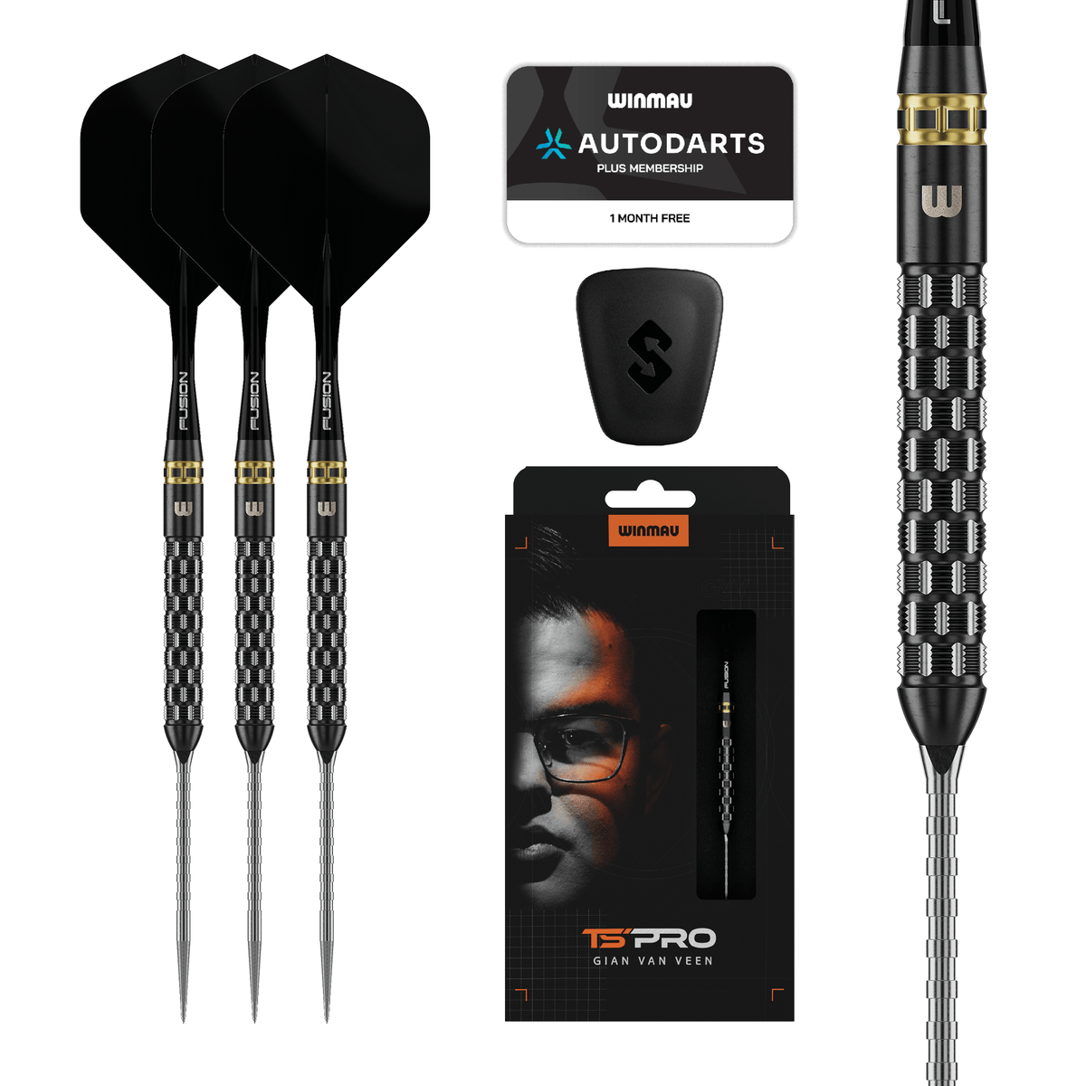 Winmau GVV TS-PRO Switch Point Steeldarts Verpackung