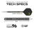 Winmau MVG Signature Edition Switch Point Steeldarts Maße 24g