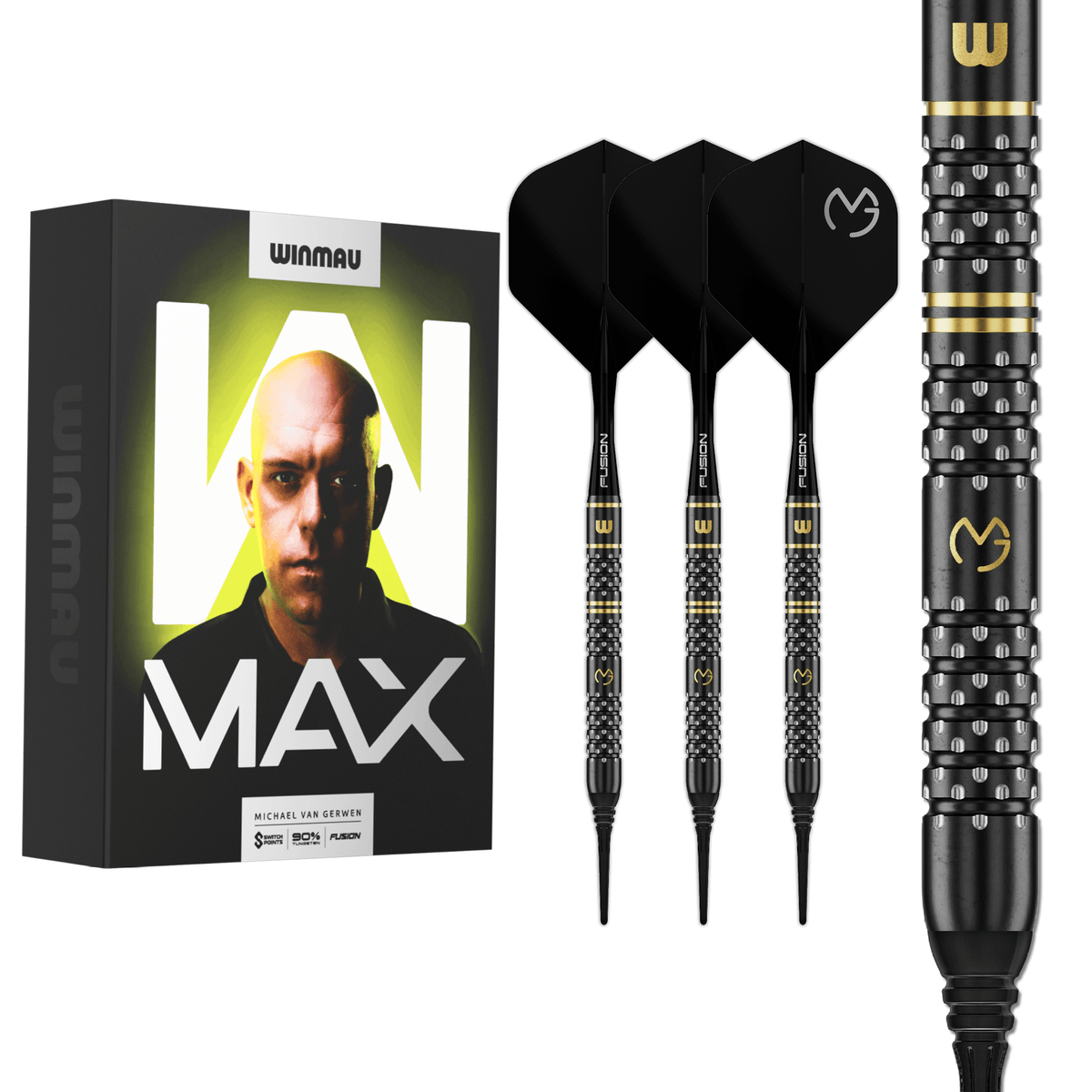 Winmau MVG W-MAX Softdarts Verpackung