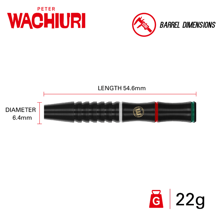 Winmau Peter Wachiuri Steeldarts Detail 1