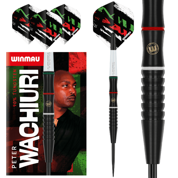 Winmau Peter Wachiuri Steeldarts Lieferumfang