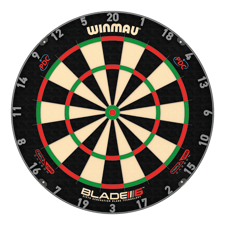 Winmau Premium Set Grau Dartscheibe 