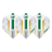 Winmau Prism Delta Xenon Flights Set