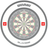 Winmau Pro-Line 1.0 White Surround mit Board