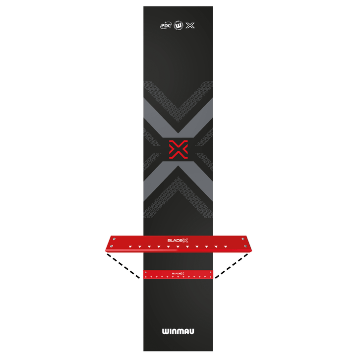 Winmau Pro-Zone Blade X Dartmatte Detail Oche