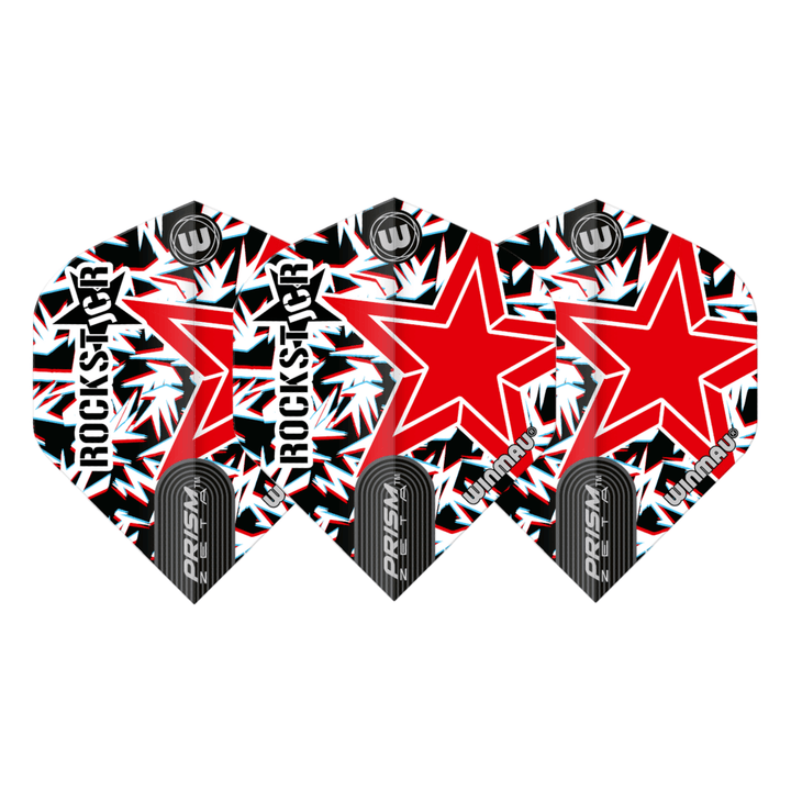 Winmau Zeta Std Cullen Rockstar 03 Flights Set