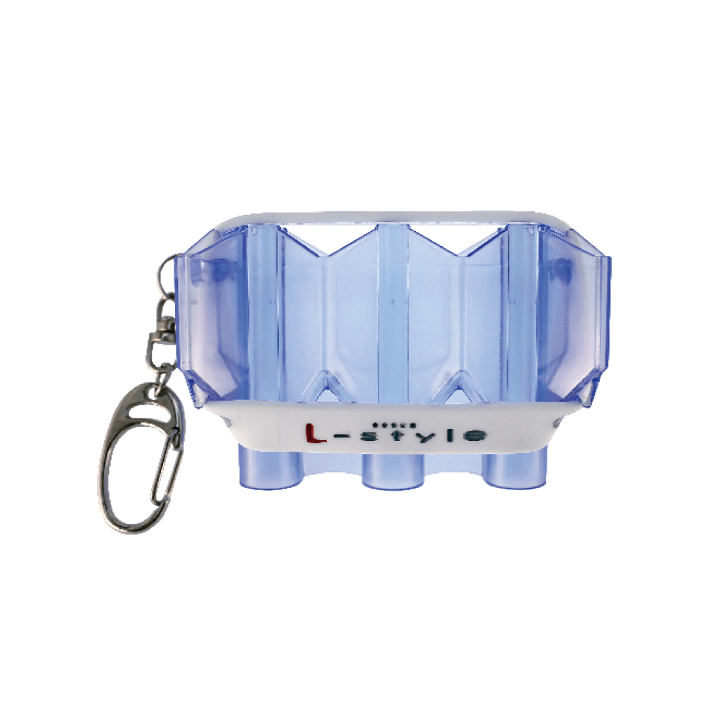 L-Style Krystal Flightcase - Clear Blue