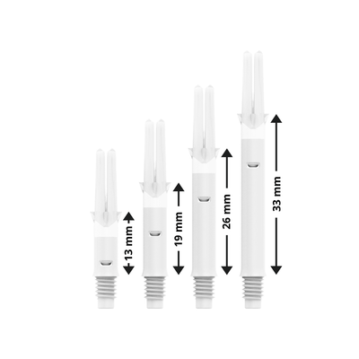 L-Style Silent Straight L-Shafts - Weiß Details