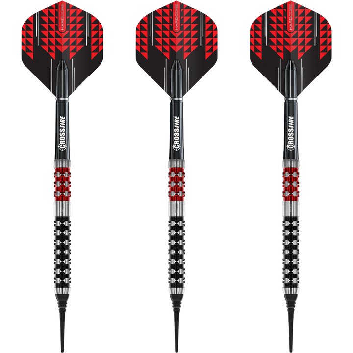 Red Dragon Crossfire Softdarts Set