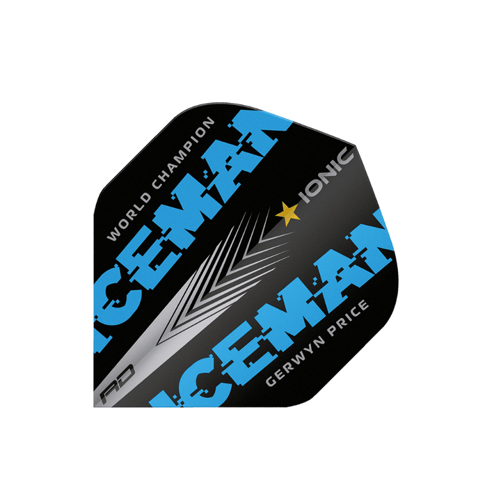 Red Dragon Hardcore Gerwyn Price World Champion Flights - Blau