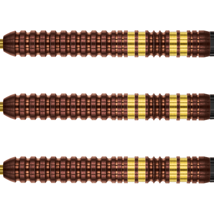 Red Dragon Peter Wright Copper Fusion Steeldarts Detail