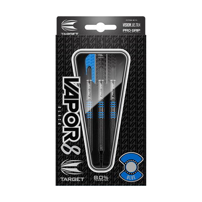 Target Vapor8 Blue Softdarts Verpackung 