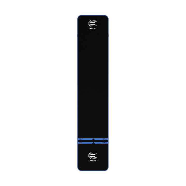 Target World Champions Dartmatte Blau Gerade