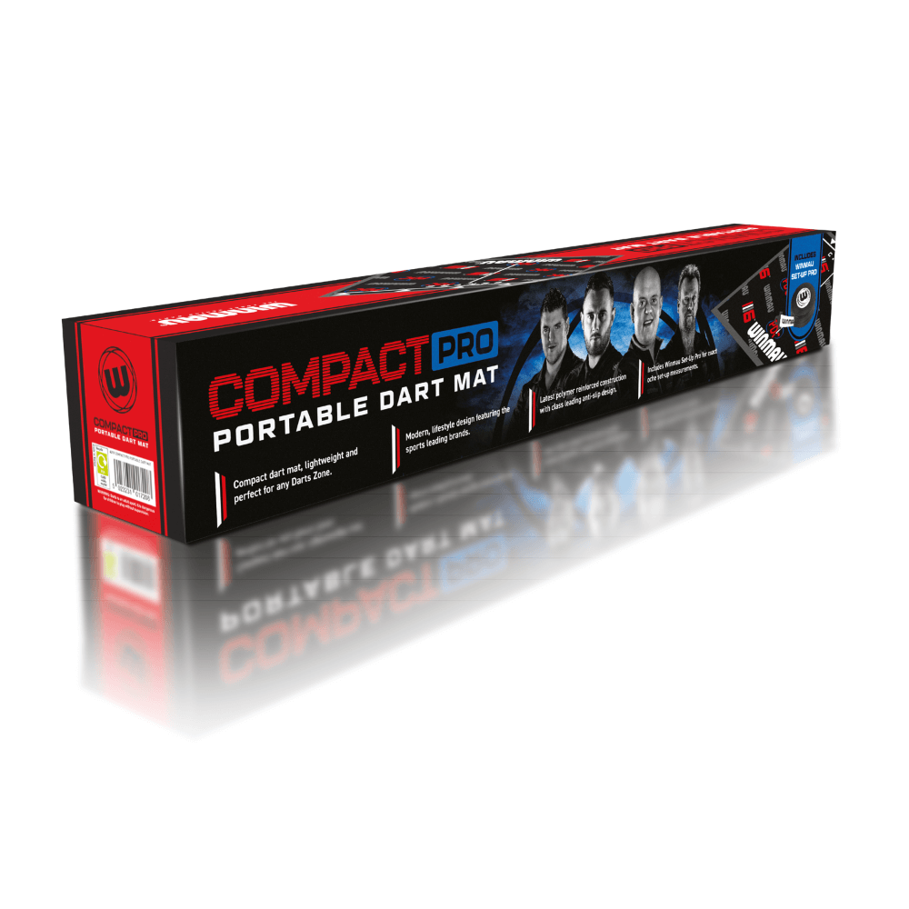 Winmau Compact Pro Dartmatte Packung
