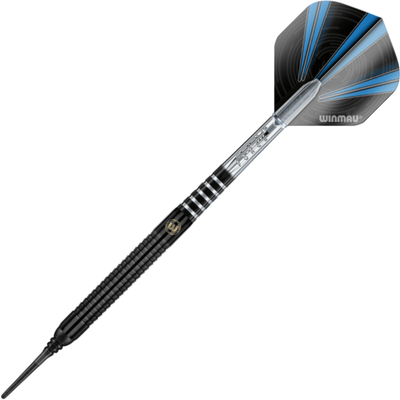 Winmau Sabotage Black Softdarts